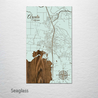 Arcata, California Street Map