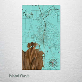 Arcata, California Street Map