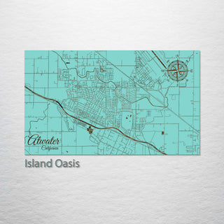 Atwater, California Street Map
