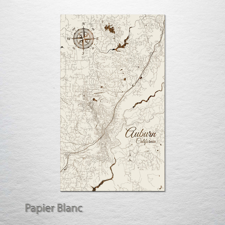 Auburn, California Street Map