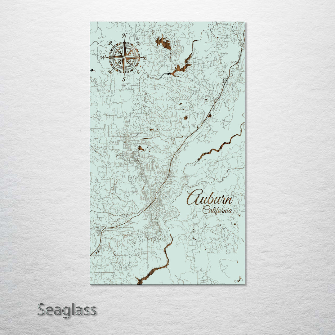 Auburn, California Street Map