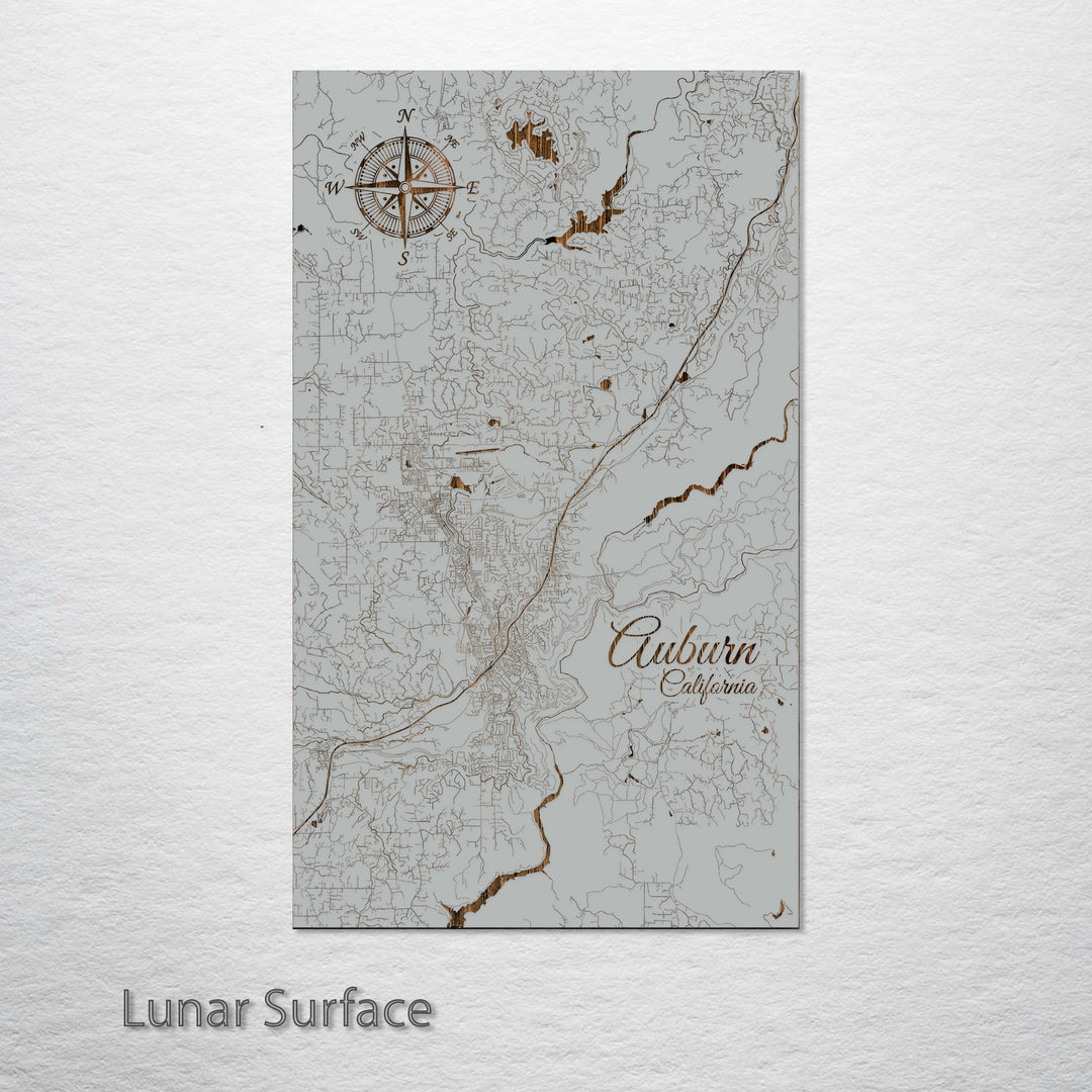 Auburn, California Street Map