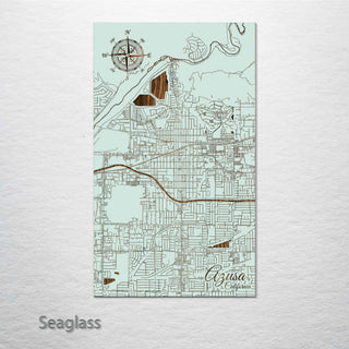 Azusa, California Street Map