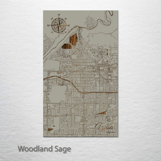 Azusa, California Street Map