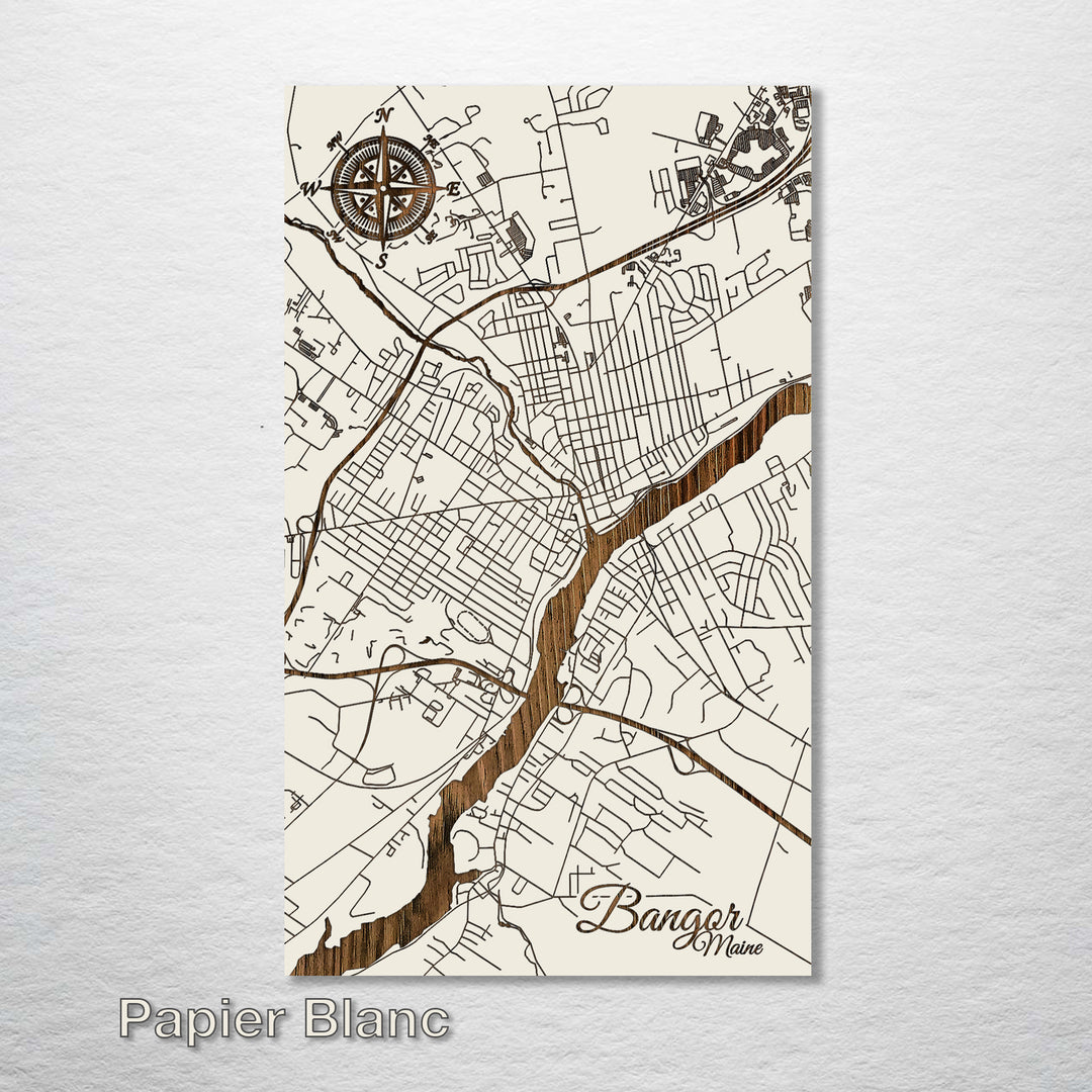 Bangor Zip Code Bangor, Maine Street Map