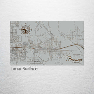 Banning, California Street Map