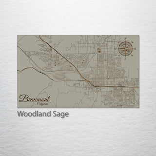 Beaumont, California Street Map