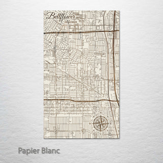 Bellflower, California Street Map