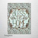 Bless This Home Abstract