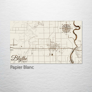 Blythe, California Street Map