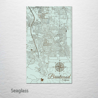 Brentwood, California Street Map
