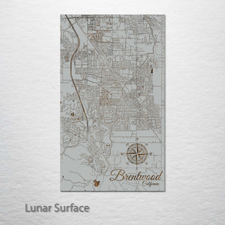 Brentwood, California Street Map