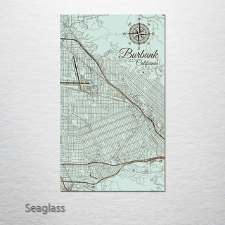 Burbank, California Street Map