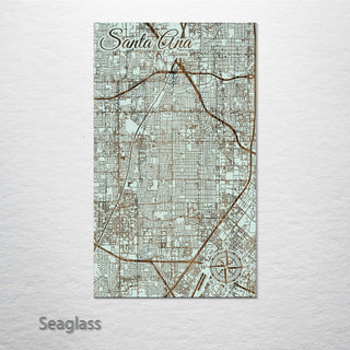 Santa Ana, California Street Map
