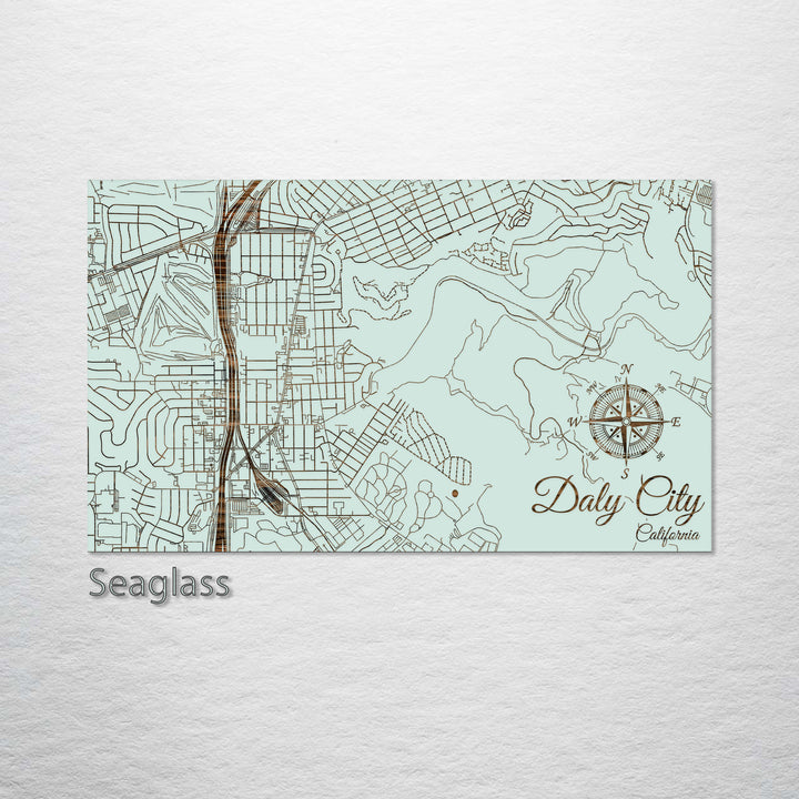 Daly City, California Street Map