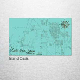 Desert Hot Springs, California Street Map