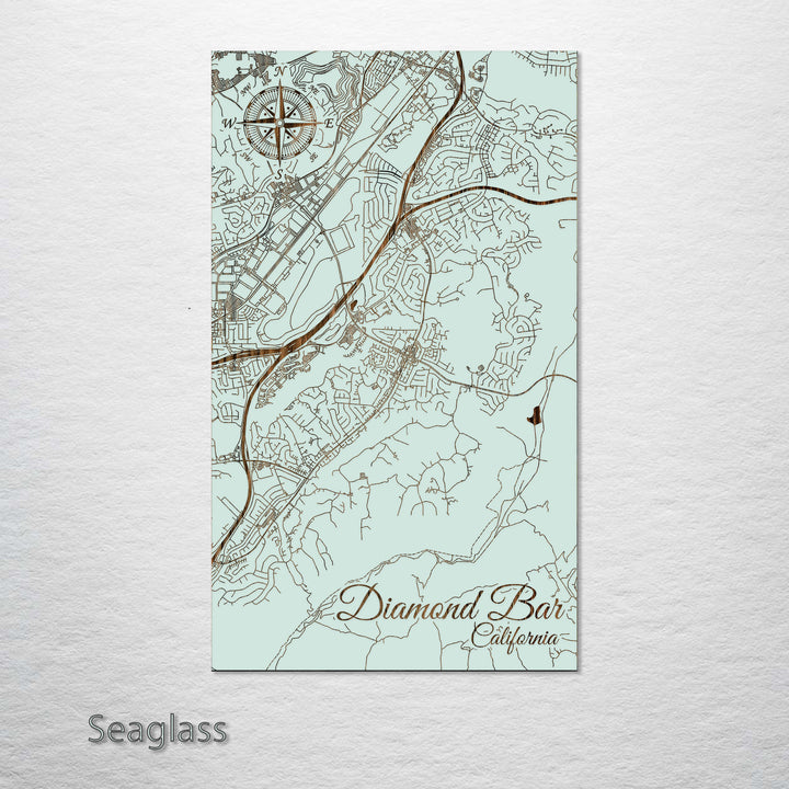 Diamond Bar, California Street Map