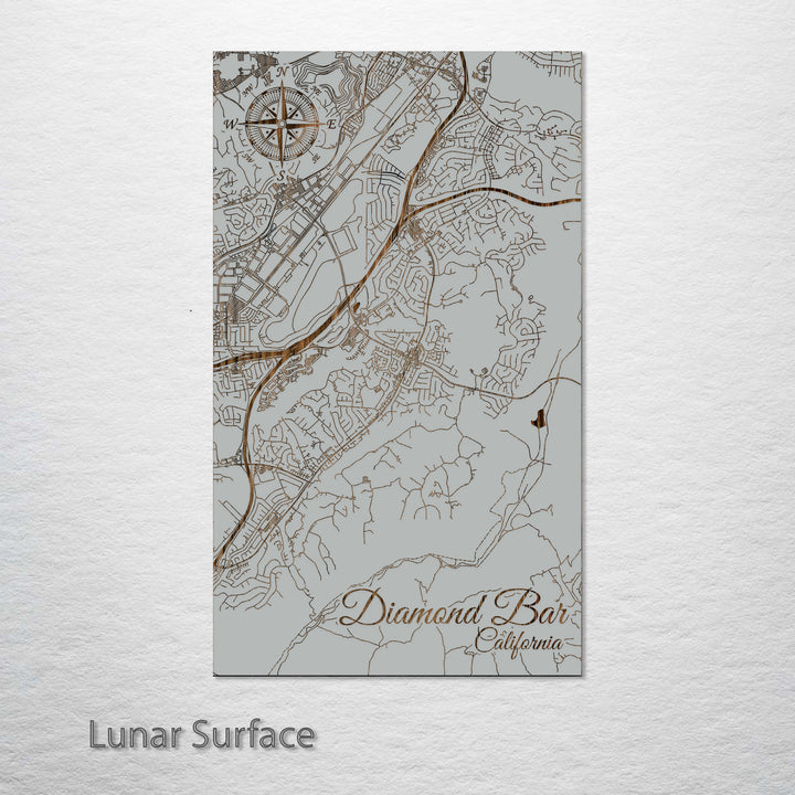 Diamond Bar, California Street Map