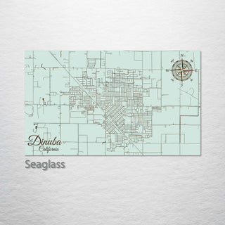 Dinuba, California Street Map
