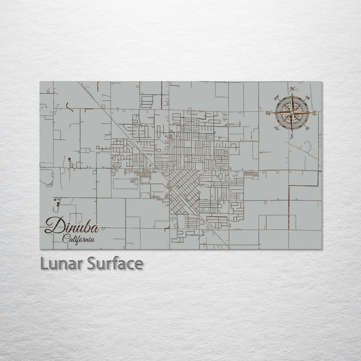 Dinuba, California Street Map