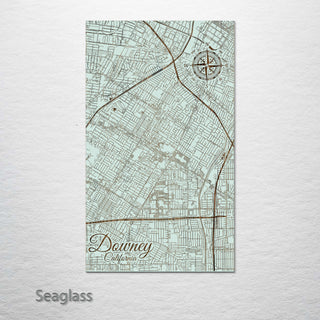 Downey, California Street Map
