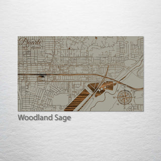 Duarte, California Street Map