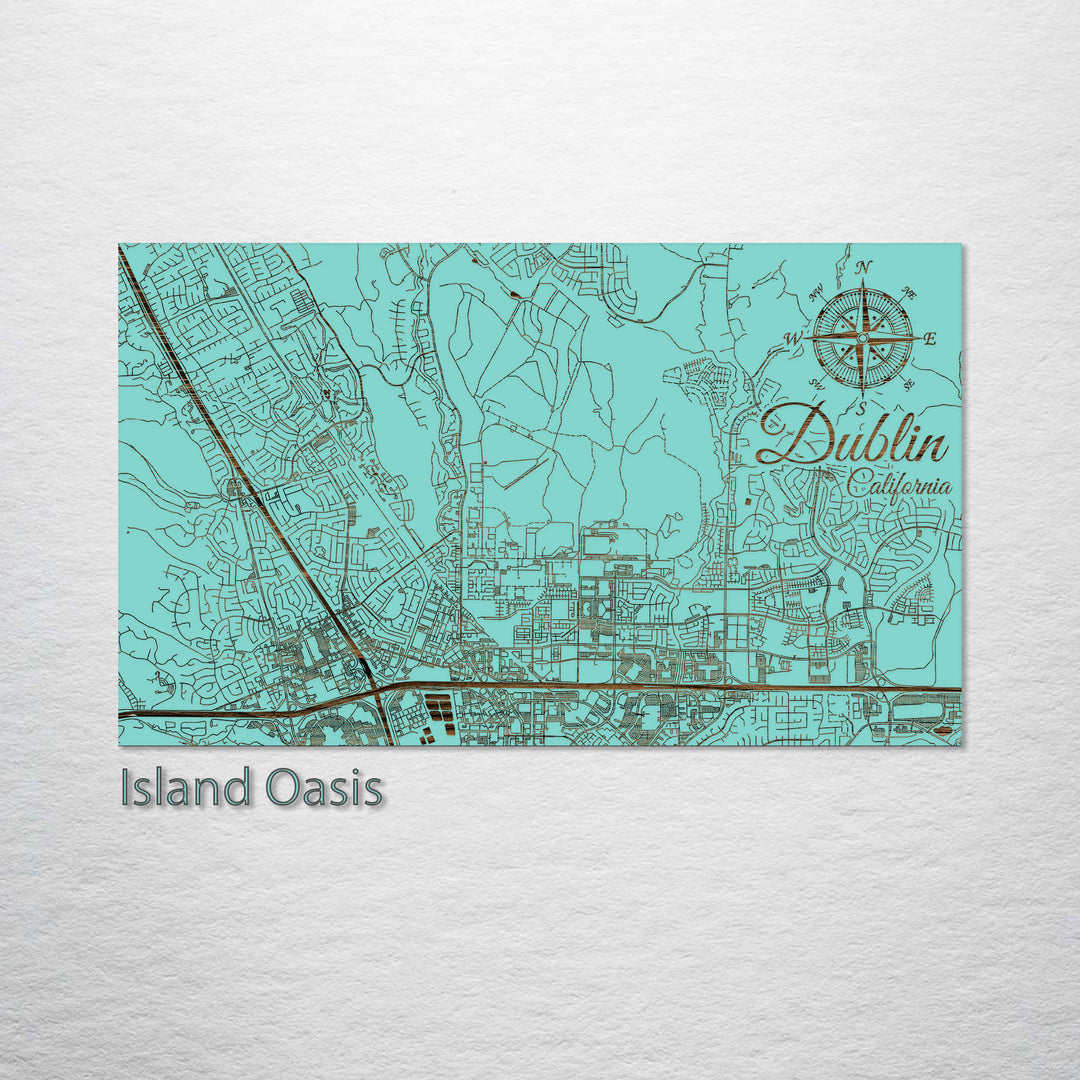 Dublin, California Street Map