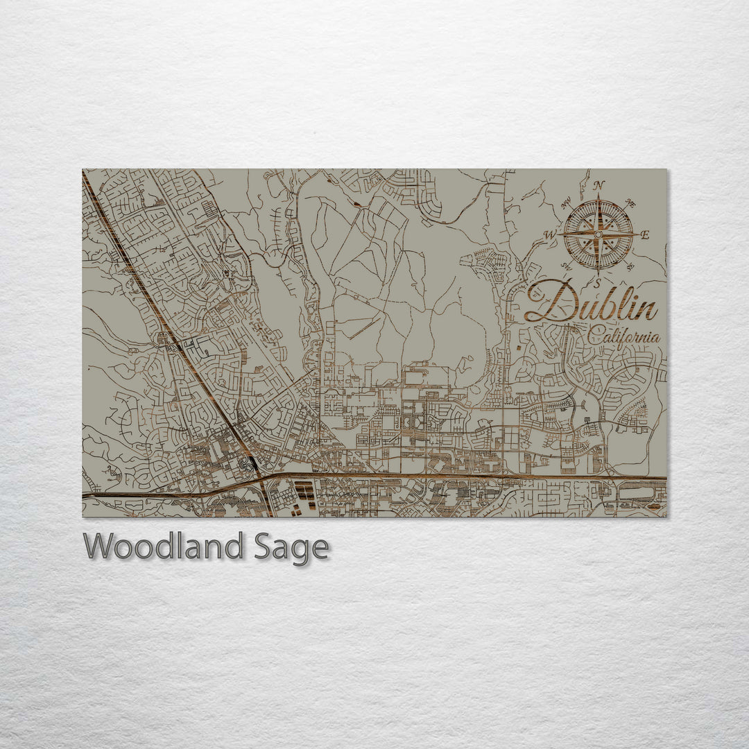 Dublin, California Street Map