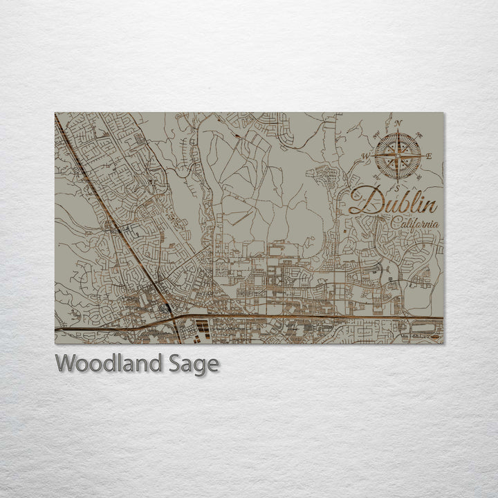 Dublin, California Street Map