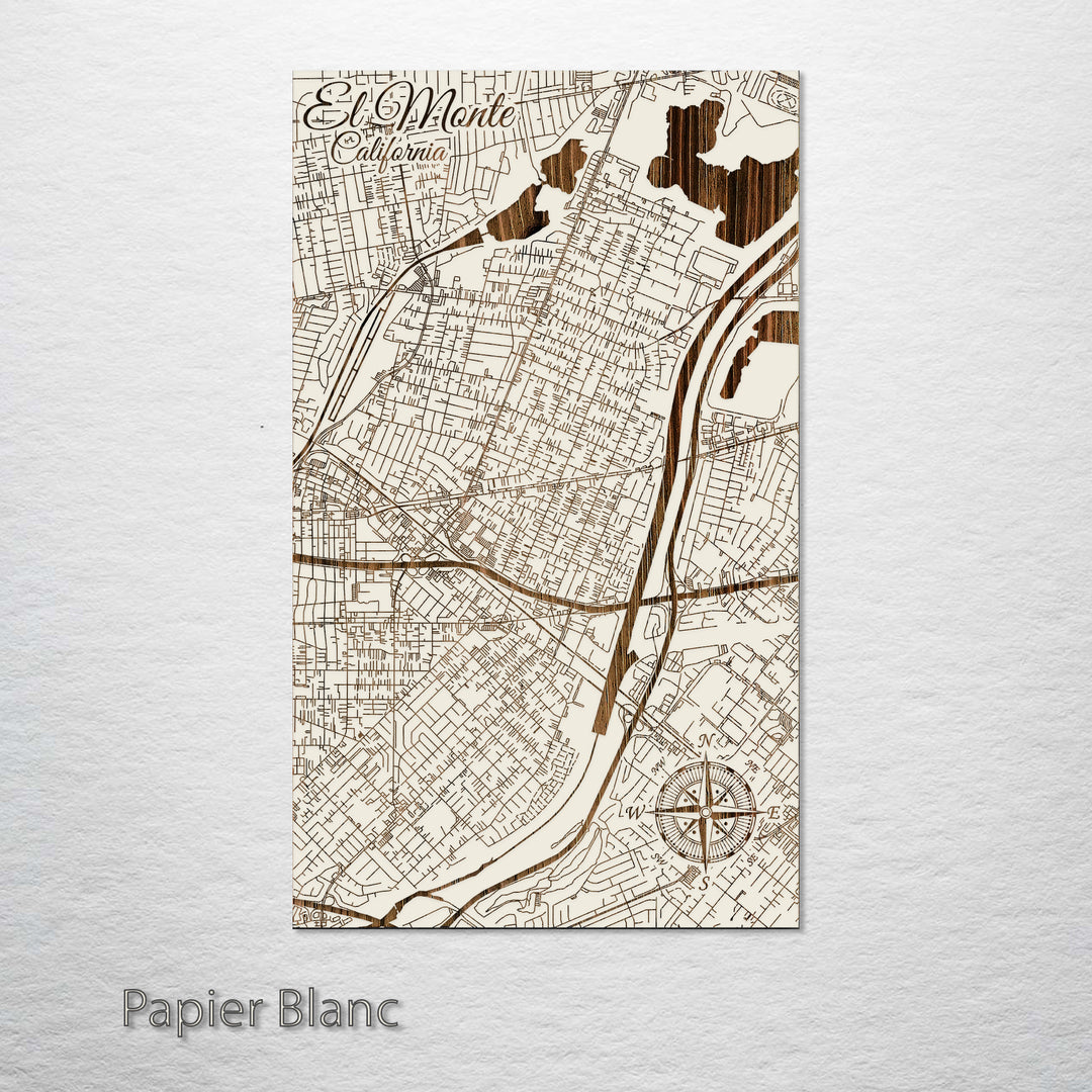 El Monte, California Street Map