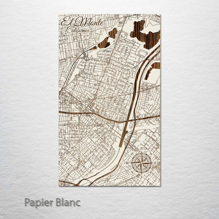 El Monte, California Street Map