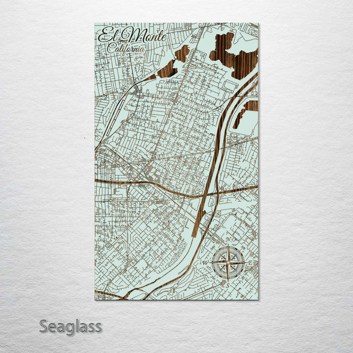 El Monte, California Street Map