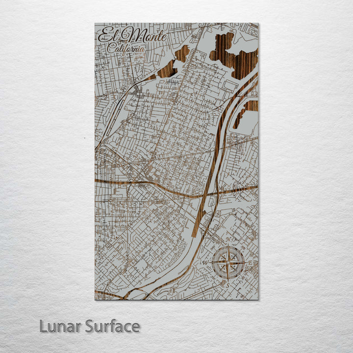 El Monte, California Street Map