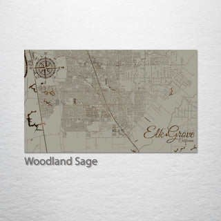 Elk Grove, California Street Map