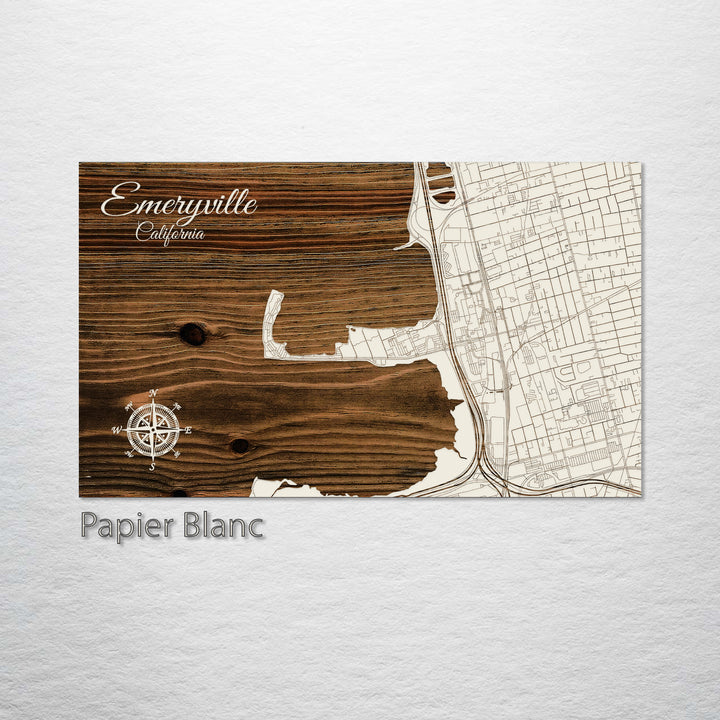 Emeryville, California Street Map