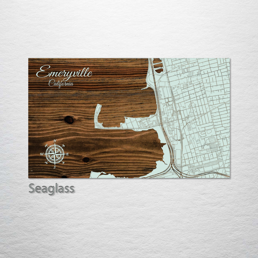 Emeryville, California Street Map