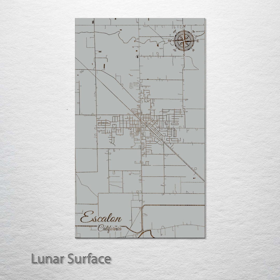 Escalon, California Street Map