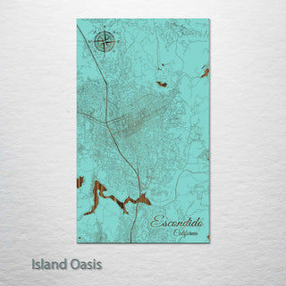 Escondido, California Street Map