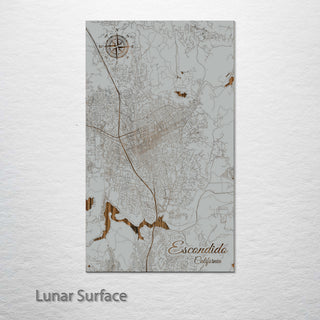 Escondido, California Street Map