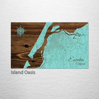 Eureka, California Street Map