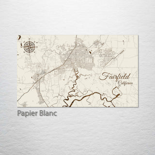 Fairfield, California Street Map