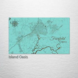 Fairfield, California Street Map