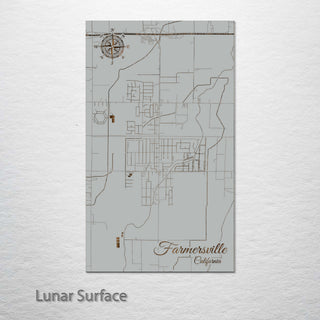 Farmersville, California Street Map