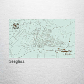 Fillmore, California Street Map