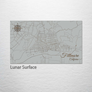 Fillmore, California Street Map