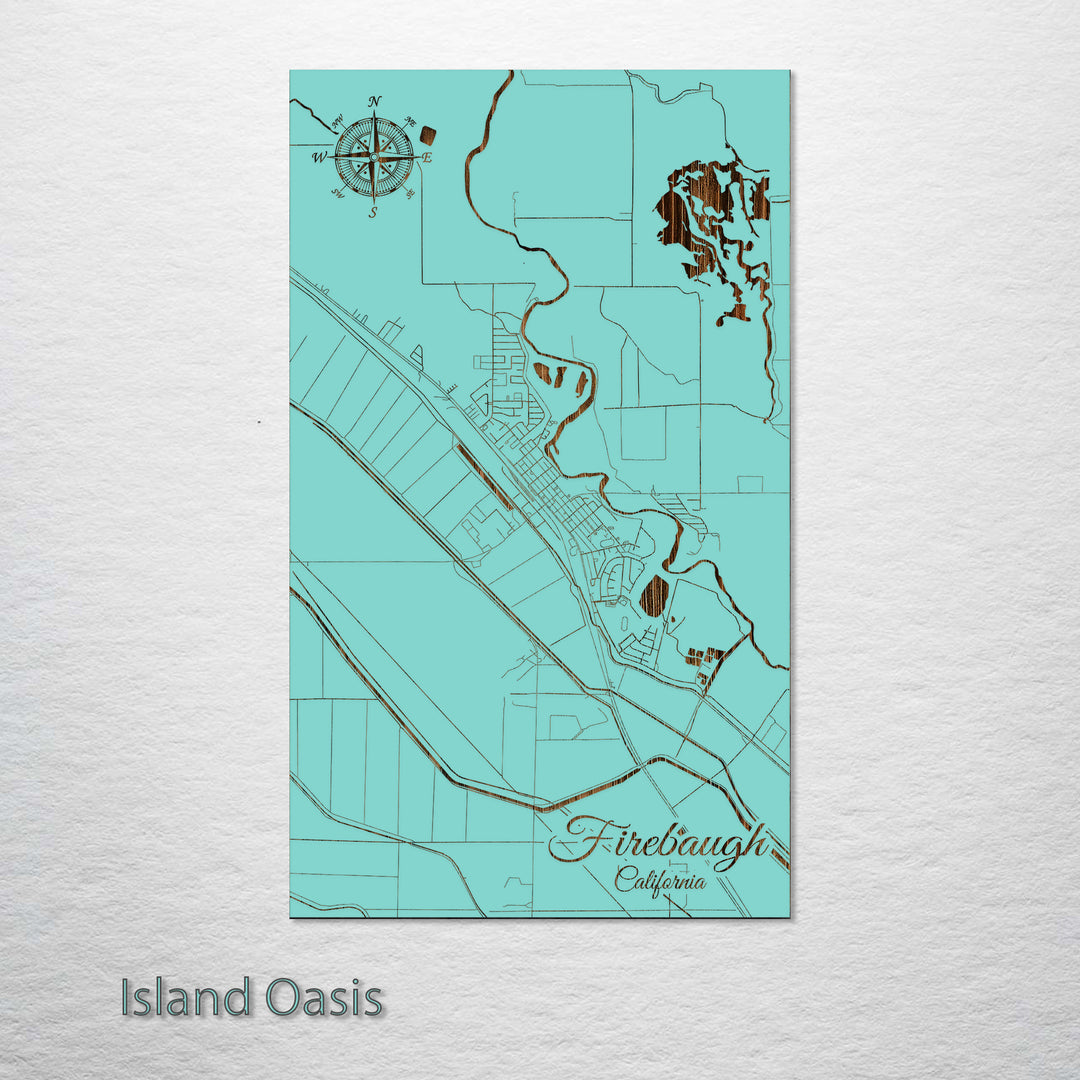 Firebaugh, California Street Map