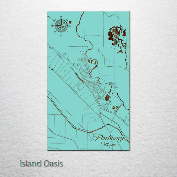 Firebaugh, California Street Map