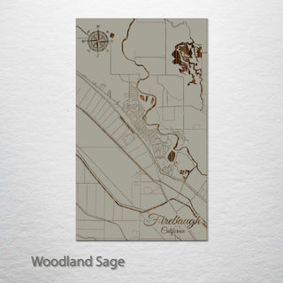 Firebaugh, California Street Map