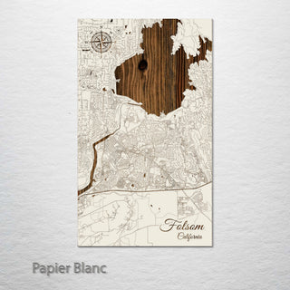 Folsom, California Street Map