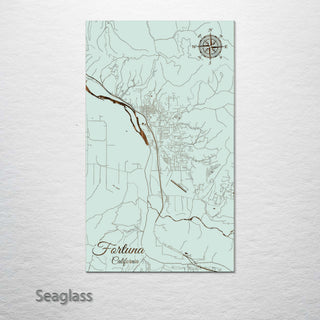 Fortuna, California Street Map